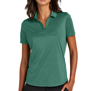 Polo cómodo para mujer con material de mezcla de algodón transpirable diseñado para deportes al aire libre, ropa informal y ropa de oficina - Product Image 4