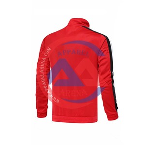 Conjunto Deportivo de Dos Piezas para Hombre, Chaqueta y Pantalones Deportivos con Logotipo Personalizado, Estilo Patchwork, Tela de Velour y Poliéster - Product Image 4