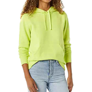 New Arrival Women's Full Sleeve <b>Fleece</b> <b>Hoodie</b> Customizable Breathable Lined Quick Dry Mid-Weight Streetwear Winter 100% Front - Product Image 5