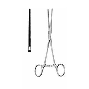 Pinzas Cabg, puntas dentadas de 1mm, eje de 3mm, abrazadera microquirúrgica cardiovascular de 30cm de longitud con mango exprimible - Product Image 1