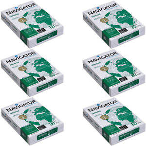 Papel de Copia A4/A3, Tamaño Carta/Tamaño Legal, Papel Navigator de Calidad/Paquete de Papel A4, Papel Universal Navigator de 80 g/m², Blanco - Product Image 6