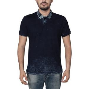 Polo de algodón 100% para hombre, alta calidad, talla grande, elegante, bordado personalizado - Product Image 4