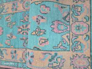 Alfombra de lana Oushak antigua de alta calidad de 2,6x6 Runner, alfombrilla Dor anudada a mano para el hogar Vintage 2,6x8 2,6x10 2,6x12, alfombra para sala de estar - Product Image 6