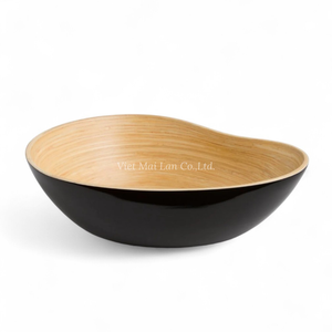 Lacquer Bowls <b>Set</b> Classic Eggshell Design Durable and Elegant Vietnam Bulk Supply for Retail Export - Product Image 3