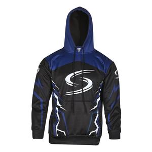 Sudadera con estampado completo, el mejor logotipo personalizado, Sudadera con capucha deportiva Syner sublimada personalizada, ropa de equipo de rendimiento para hombres - Product Image 1