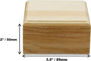 Nautical Decorative Handmade Wood Craft Box Hinged Lid and <b>Magnetic</b> Closure Decor Brown <b>jewelry</b> box Gift - Product Image 3