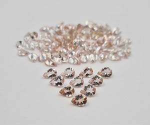 Morganite naturelle certifiée IGI coupe poire pierre précieuse en vrac 3*5-6*8 MM pierre précieuse rose pour la fabrication de bijoux - Product Image 5
