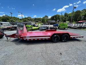 รถพ่วงบรรทุกสินค้าแบบสปอร์ต ขนาด 83x20 นิ้ว รับน้ำหนัก 10,000 กิโลกรัม สำหรับขนส่งอุปกรณ์และยานพาหนะ แบบเพลาคู่ แข็งแรงทนทาน - Product Image 6