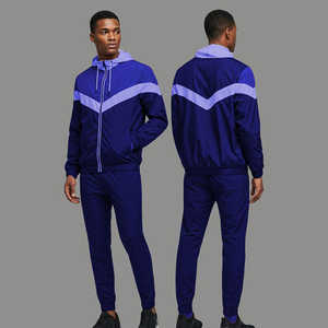 Conjunto Deportivo Premium para Hombre, Chaqueta Cortavientos de Nailon con Cremallera y Pantalones, Ropa Deportiva Ligera Personalizada, Estilo Urbano - Product Image 5