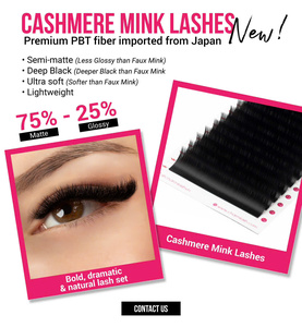 CharmLash <b>Mink</b> Lashes Wholesale Cashmere <b>Eyelash</b> <b>Extension</b> Private Label <b>Eyelash</b> <b>Extension</b> Products OEM ODM Direct Price - Product Image 4