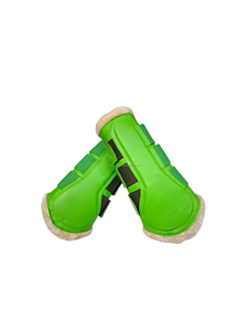 Costa Sports All Colors Matching Elastic&Velcro Horse <b>Brushing</b> <b>Boots</b> Equestrian Product Sky blue Horse <b>brushing</b> <b>boots</b> - Product Image 3