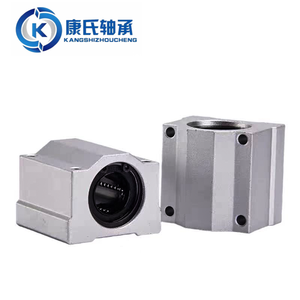 SCS20UU Bearing linier bola 20mm, Unit geser mesin CNC Slider komponen mekanis harga diskon - Product Image 6