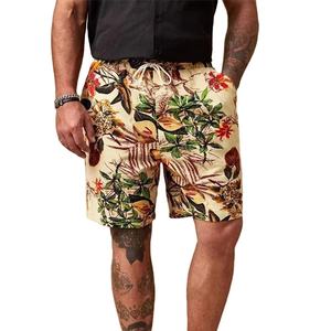 Short de bain de plage personnalisé pour hommes-Séchage rapide Été Style décontracté 100% Polyester pour la course et les classiques Maillots de bain et vêtements de plage - Product Image 1