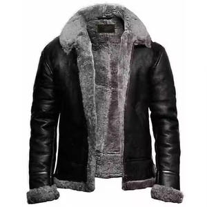 Precio al por mayor chaqueta de cuero de moda para hombre de calidad superior y chaqueta de cuero ajustada chaqueta de diseño personalizado para hombres - Product Image 4