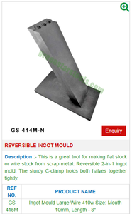 แม่พิมพ์แบบแท่งหมุนได้ GS 415ม. สำหรับเครื่องมือเครื่องประดับ-เครื่องมือสำหรับเครื่องเพชรพลอย - Product Image 2