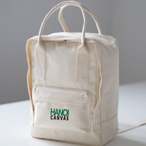 Classic <b>Canvas</b> Unisex <b>Backpack</b> Eco-Friendly Customized OEM ODM Soft Design Wholesale From Vietnamese Manufacturer - Product Image 3
