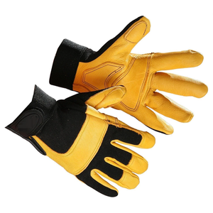Heavy Duty Leather Mechanic Gloves Professional Fire-<b>Proof</b> and for Work Manufactured Gloves - Product Image 5