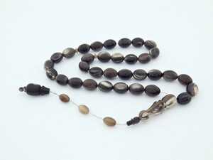 แทสบิห์แตรควายธรรมชาติทรงยาวสัมผัสแท้ขัดเงาด้วยมือสไตล์ศาสนาแบบชนบทใช้ได้ทุกวันดีไซน์ไม่เหมือนใคร - Product Image 5