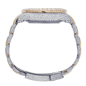 Reloj analógico de lujo para hombre de alta calidad con acento de diamante sutil Estilo formal Momentos Milestone Idea de regalo Precio al por mayor - Product Image 2