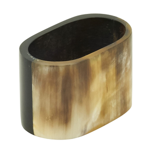 Rond de serviette en corne de buffle fêtes de mariage matériel de corne anneau de serviette accessoire de luxe Unique rond de serviette en corne naturelle - Product Image 4