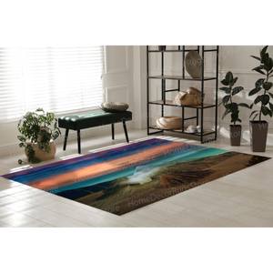 Alfombra Estampada de Bromo Volcano al Amanecer, Alfombra Suave No Tejida - Product Image 5