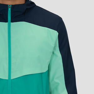 Wholesale <b>Men</b> <b>Waterproof</b> Windbreaker <b>Jacket</b> Hooded <b>Lightweight</b> Reflective Sports Coat Outdoor Windproof Casual <b>Jacket</b> - Product Image 4