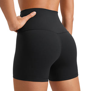 กางเกงกีฬาขาสั้นไร้รอยต่อสำหรับผู้หญิงกางเกงเลกกิ้งเอวสูงรัดรูปสำหรับออกกำลังกายในยิมฟิตเนส - Product Image 5