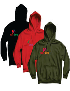 Sudadera con Capucha Oversize de Forro Polar Estilo Urbano Unisex para Invierno, con Hombros Caídos, Tejido Pesado y Bordado 3D - Product Image 1