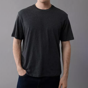 Camiseta personalizada al por mayor 100% algodón Premium cuello redondo 30 colores vibrantes hombres mujeres camisetas en blanco para imprimir alta calidad - Product Image 6