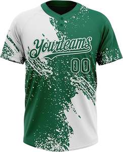 Maillot de softball personnalisé avec numéro de nom d'équipe impression par sublimation fournisseur OEM pour les commandes en gros de vêtements de sport - Product Image 4