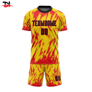 เสื้อฟุตบอลพิมพ์ลายดิจิทัลสั่งทำพิเศษ ขายดี พร้อมโลโก้สั่งทำ ระบายอากาศ แห้งเร็ว ป้องกันรังสียูวี ผ้าโพลีเอสเตอร์ 100% - Product Image 4