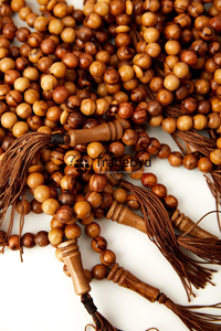 คลาสสิกอิสลาม tasbih Mala ช่างฝีมือทำลูกปัดอธิษฐานสำหรับการทำสมาธิทุกวัน zikr และของขวัญ-การออกแบบที่ทันสมัยโดย tradebyd - Product Image 2