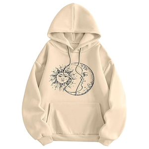 Sweats à capuche oversize décontractés pour femmes 2025 avec poche et style tendance - Product Image 1