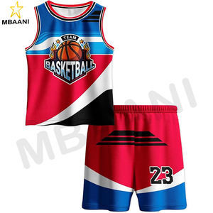 Camisetas de Baloncesto para Niños, Conjuntos de Camisetas de Malla sin Mangas para Niños y Niñas, Uniformes de Entrenamiento Deportivo Juvenil - Product Image 2