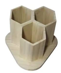 Porte-stylo en bois fabriqué à la main Fournisseurs en gros de la décoration indienne - Product Image 2