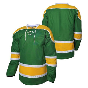 Maillot de hockey sur glace professionnel pour hommes, manches longues, maillot de hockey vierge avec col en V, style pull, lavable en machine - Product Image 2