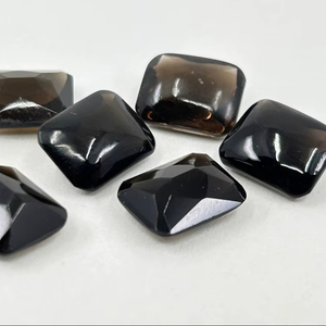 20 Piezas de Gemas Sueltas de Cuarzo Ahumado en Forma de Cojín Pulido de 10x8 mm para la Fabricación de Joyas - Product Image 1