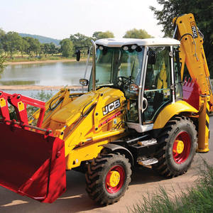 Chargeuse-pelleteuse à moteur diesel JCB, accessoire de chargeur frontal, bras de pelle arrière pour le déplacement de la terre, travaux difficiles, pompe, noyau de boîte de vitesses - Product Image 1