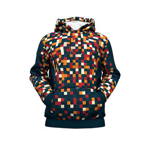 เสื้อฮู้ดแขนยาวแบบสวมหัวลายพิมพ์ซับลิเมชันพื้นฐานผ้าฝ้ายแบบผสมผสานกราฟิกสำหรับทุกเพศเสื้อมีฮู้ดสำหรับกีฬากลางแจ้งฤดูหนาวงานตามสั่ง - Product Image 3