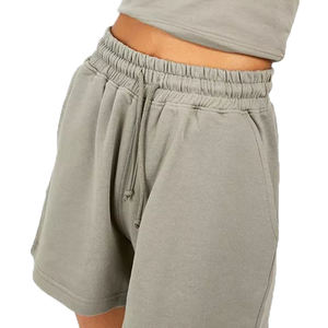 Pantalones cortos de algodón informales para mujer de calidad superior Diseño de carga con estampado de secado rápido y alto elástico a bajo precio para adultos - Product Image 3