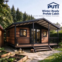 Maison conteneur préfabriquée de haute qualité de 20 pieds, étanche, moderne, avec aménagement flexible, pour projet de cabane de jardin