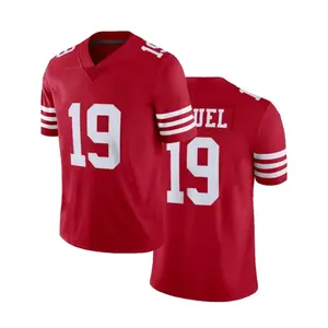 American Football Uniform Pakistan Breathable Embroidery Chrome Letters Personalized Plus Size Team Jerseys - Product Image 2
