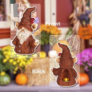 Quemador de Incienso de Madera Artesanal con Acabado Natural para Decoración del Hogar - Product Image 5