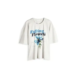 Cotton t-<b>shirt</b> with print - Product Image 5