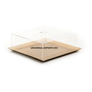 Plateau à chocolat en métal de luxe fait à la main, plateau à chocolat écologique, plateau à chocolat design avec éléments décoratifs en vente chaude - Product Image 6