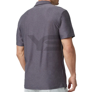 Logo personnalisé polo d'été grande taille pour hommes t-shirt de golf personnalisé en coton/élasthanne style décontracté imprimé Technics grande taille - Product Image 5
