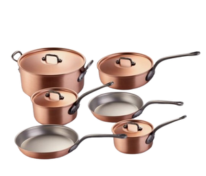 Classic Finished Metal Cookware <b>Set</b> Handmade Indian Best Quality Fry <b>Pan</b> Food Cooking Party Usage - Product Image 6