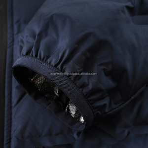 Men's Autumn Cartoon Patchwork Hooded Self <b>Heating</b> Stand Collar Windproof Puffer <b>Jacket</b> OEM ODM - Product Image 6