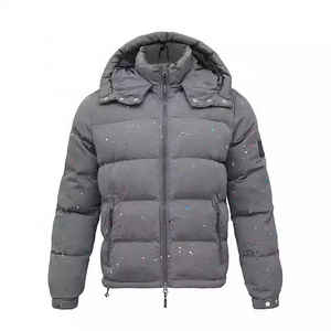 2025 Premium Quality Puffer <b>Jacket</b> Customized Size Unique Design With Stand Collar For Winter <b>Jacket</b> For Man - Product Image 1