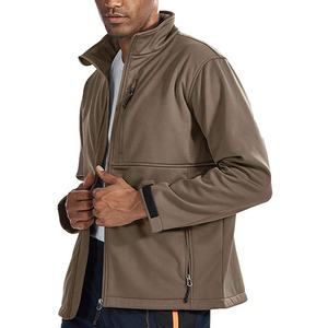 เสื้อแจ็คเก็ตซอฟต์เชลล์ราคาถูก ระบายอากาศได้ดี สำหรับกิจกรรมกลางแจ้ง รับผลิตแบรนด์ส่วนตัว ป้ายสั่งทำ ป้องกันลม เหมาะสำหรับการล่าสัตว์ ใส่ได้ในฤดูหนาวและอากาศหนาวเย็น - Product Image 5